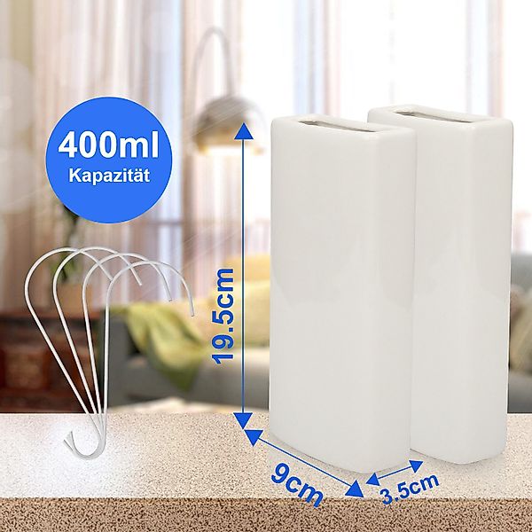 Clanmacy Luftbefeuchter Luftbefeuchter Keramik 12er Set günstig online kaufen