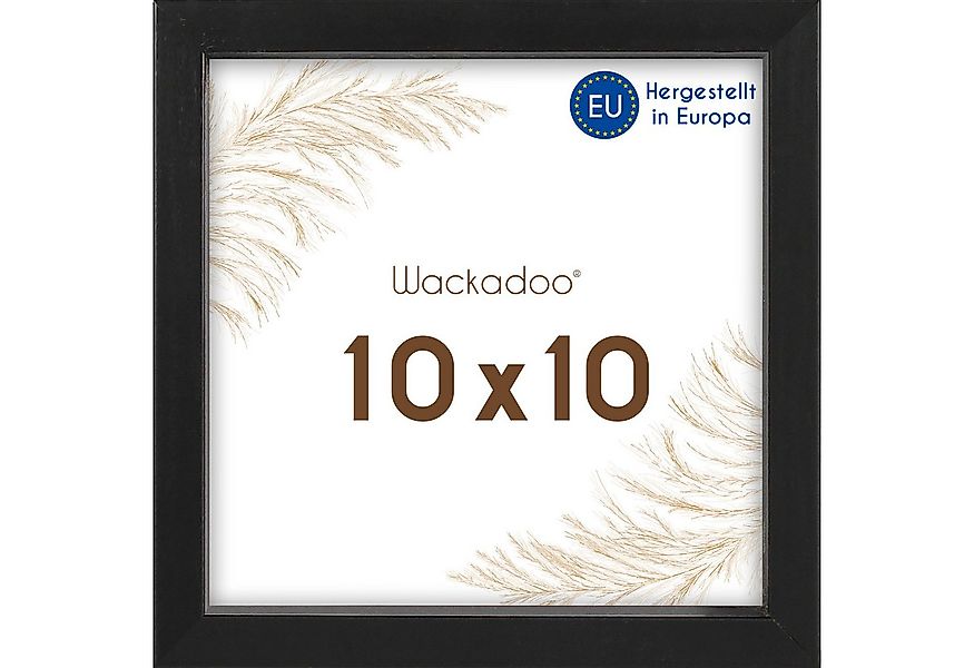Wackadoo Living Bilderrahmen Holzbilderrahmen mit Glas für Einzelbilder div günstig online kaufen