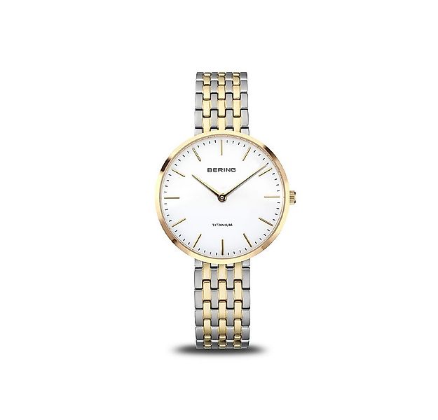 Bering Quarzuhr Bering Titanium gold glänzend 19334-010 19334-010, Bering T günstig online kaufen