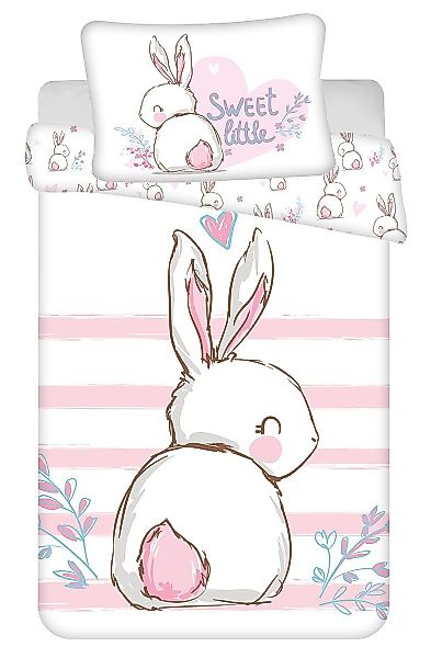 Kinderbettwäsche Hase, Renforcé, 2 teilig günstig online kaufen