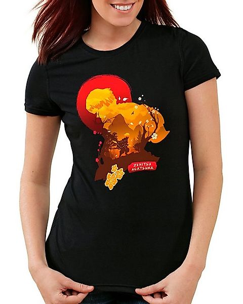 style3 T-Shirt Zenitsu Golden Hour demon slayer anime japan cosplay günstig online kaufen