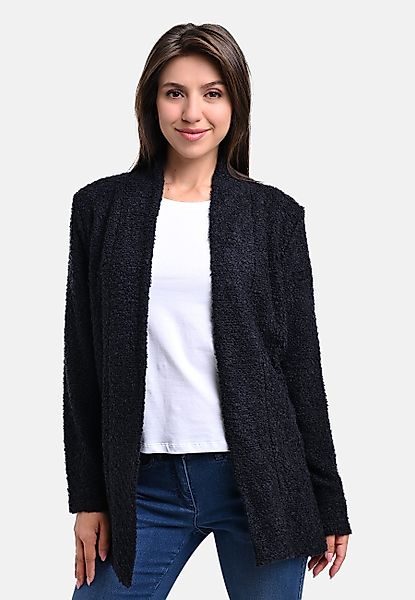 BICALLA Cardigan Strick-Cardigan in Dunkelblau (1-tlg) günstig online kaufen