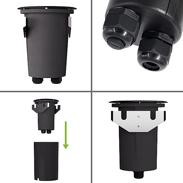 SSC-LUXon LED Gartenstrahler JUAVI LED Bodeneinbaustrahler günstig online kaufen