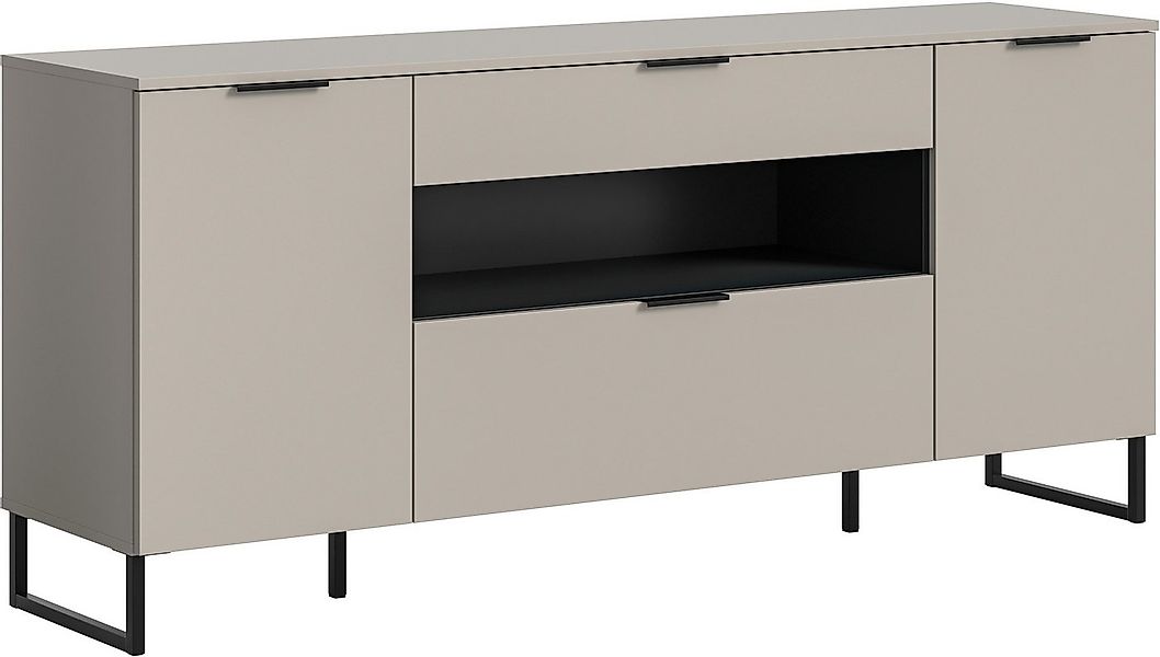 INOSIGN Sideboard ADIO, Breite 185cm, 2 Türen, 1 Schubkasten, 1 Klappe, mit günstig online kaufen