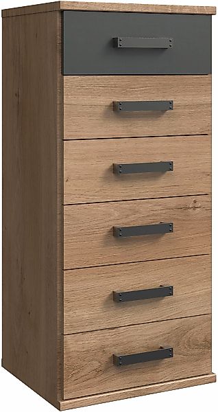 Wimex Schubkastenkommode "Cork, Hochkommode, Highboard 46/40/103cm, Made in günstig online kaufen