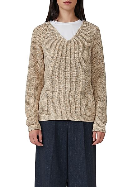 s.Oliver Strickpullover mit V-Ausschnitt, meliert günstig online kaufen