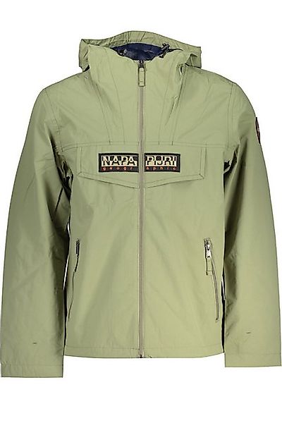 Napapijri Outdoorjacke Herren Sportjacke Grün - Wasserdicht mit Kapuze & Re günstig online kaufen