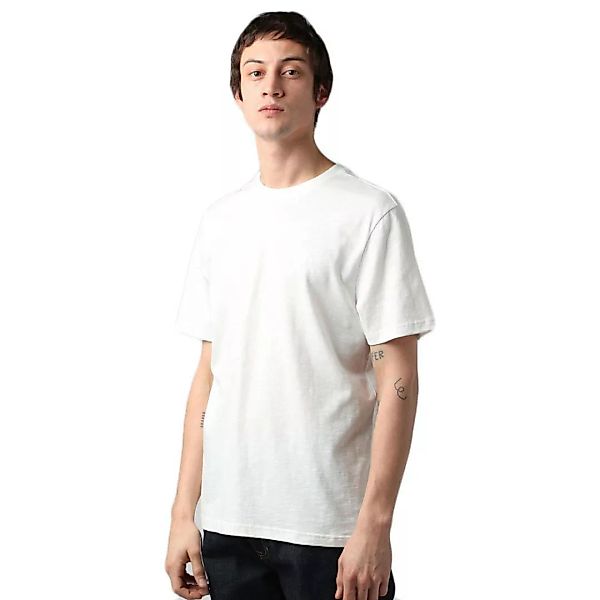 Element Crail Kurzärmeliges T-shirt S Off White günstig online kaufen