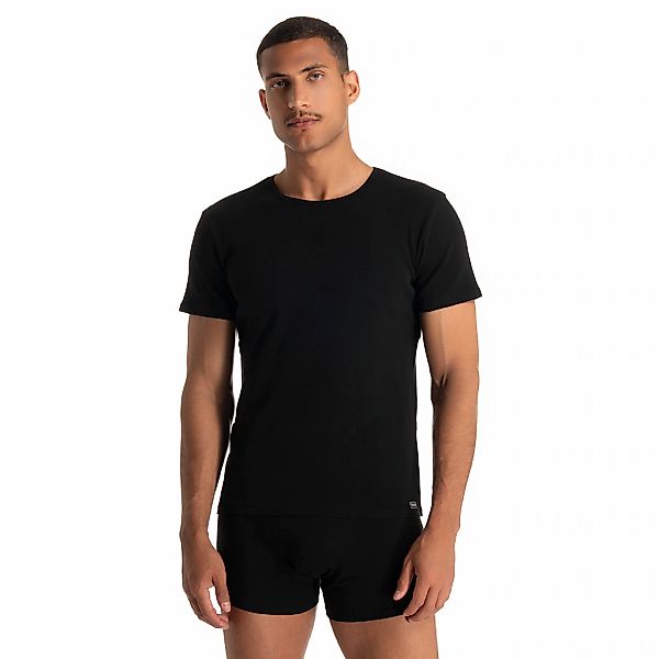 Bruno Banani Rundhalsshirt "FINE RIB" Feinripp, Kurzarm günstig online kaufen