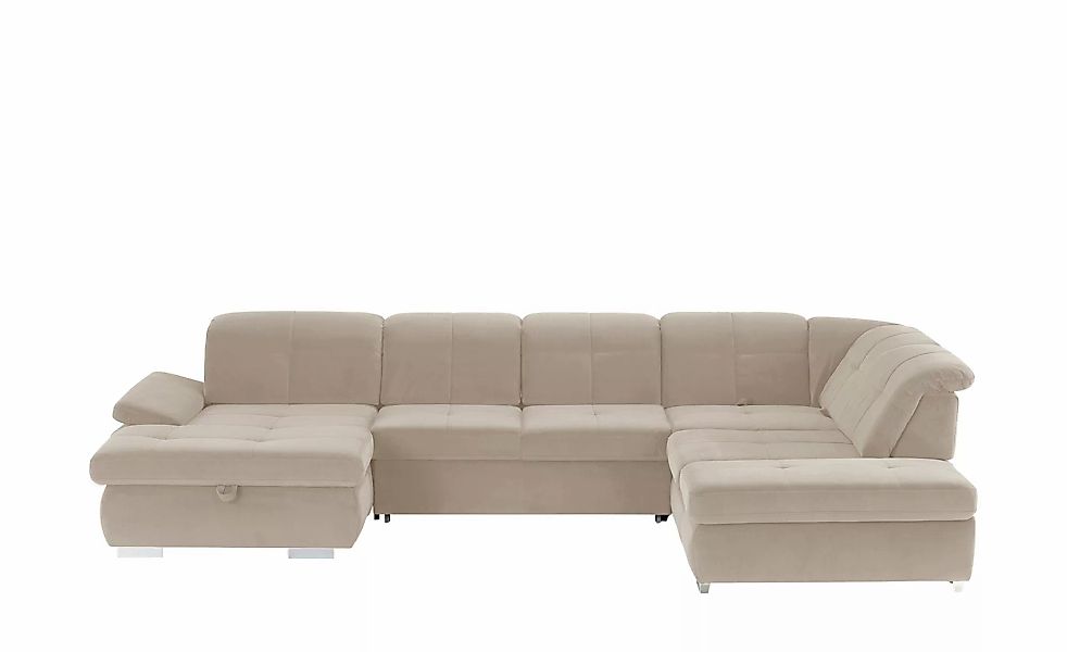 Lounge Collection Wohnlandschaft Mikrofaser  Affair ¦ beige ¦ Maße (cm): B: günstig online kaufen