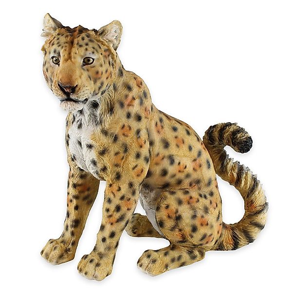 colourliving Tierfigur Lebensechte Panther Figur sitzend günstig online kaufen