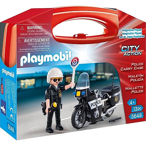 Playmobil® 5648 City Action Kleiner Polizei-Mitnehmkoffer günstig online kaufen