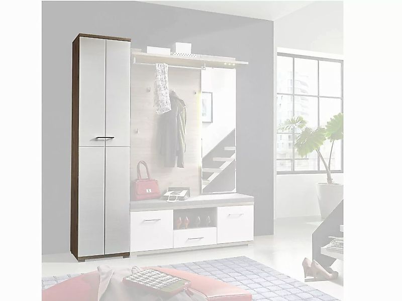 Innostyle Garderobenschrank 47 x 199 x 39 cm (B/H/T) günstig online kaufen