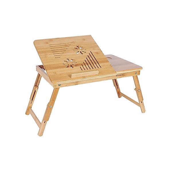Songmics Laptoptisch 55 cm x 35 cm x 29 cm Naturfarben günstig online kaufen