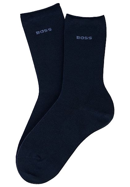 BOSS Socken (2-Paar) mittelhoch, verstärkte Zehen- und Fersenpartie günstig online kaufen
