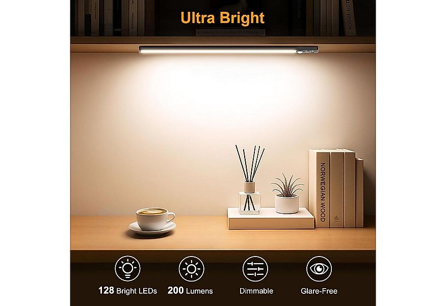 Athlix LED Unterbauleuchte 2er Unterbauleuchte Schrankbeleuchtung Kabellos günstig online kaufen