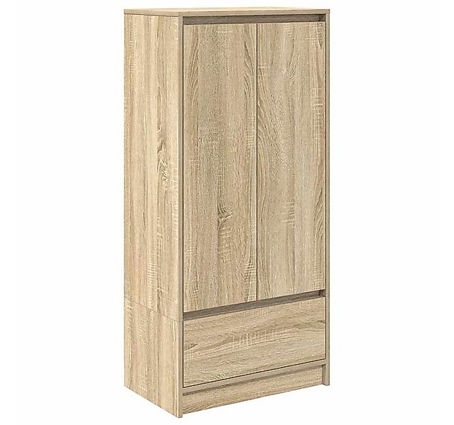 vidaXL Sideboard Schrank mit Schublade Sonoma-Eiche 55,5x34x119,5 cm (1 St) günstig online kaufen