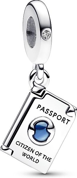 Pandora Kettenanhänger Pandora Aufklappbarer Reisepass Charm-Anhänger günstig online kaufen
