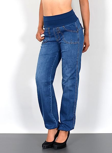 ESRA Pumphose Damen Jeanshose Pumphose hohe günstig online kaufen