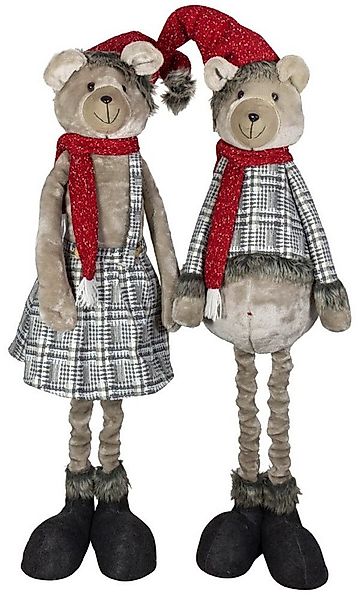 Christmas Paradise Weihnachtsfigur XXL Weihnachtlicher Deko Bär ausziehbar günstig online kaufen