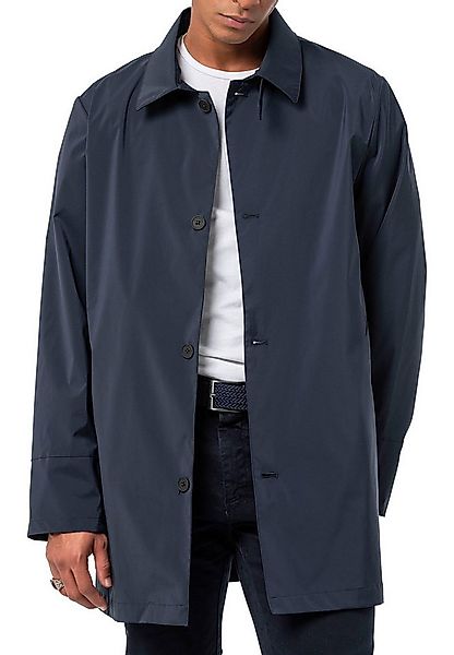 RedBridge Kurzmantel mit Hemdkragen und Knopfleiste Trenchcoat Casual Gerad günstig online kaufen