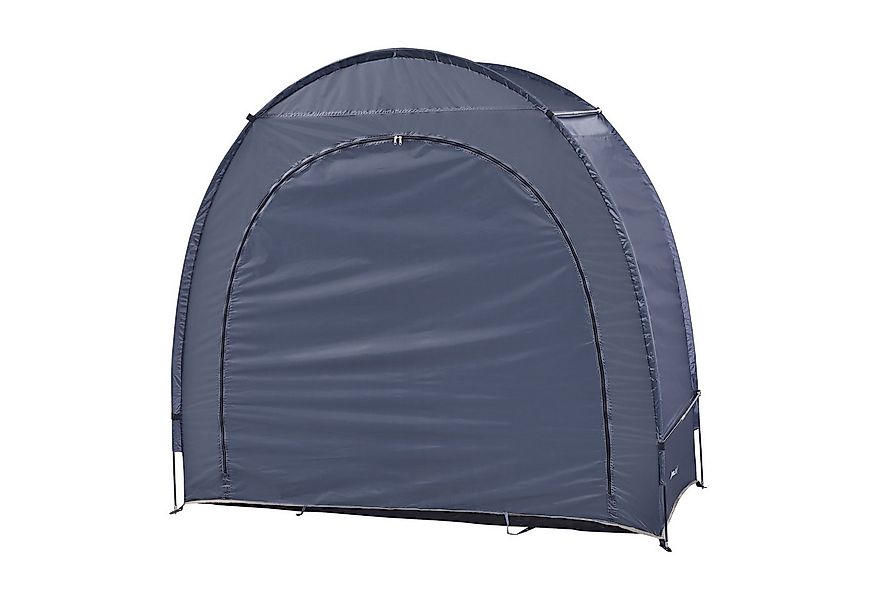 pro.tec Gerätezelt, »Bergendal« für 2 Fahrräder 198 x 84 x 160 cm Grau günstig online kaufen