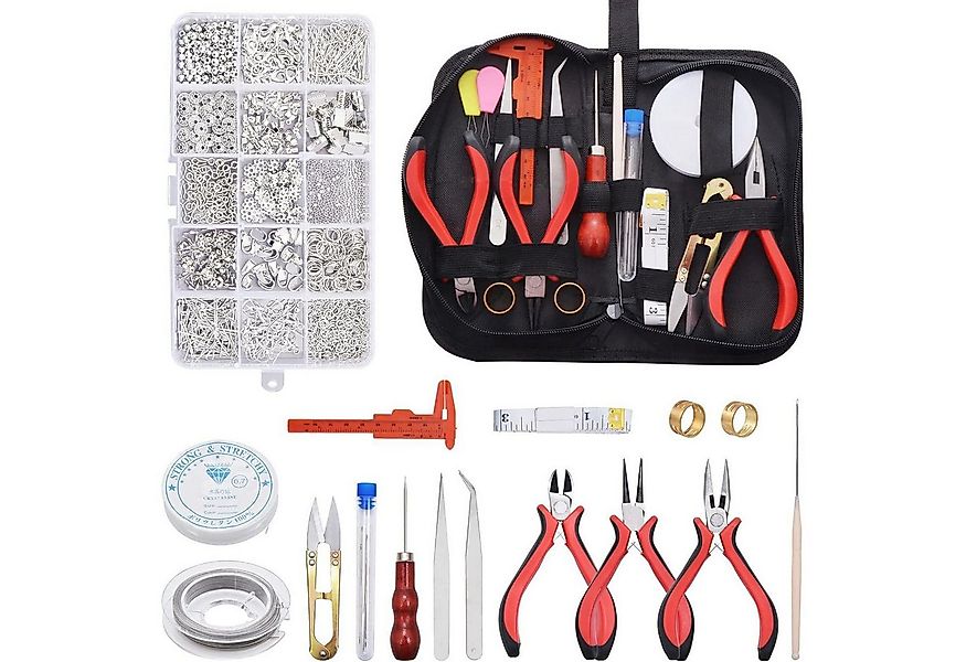 LuxusKollektion Schmuckset Schmuckherstellung Set 14tlg. mit 1300 pcs Zubeh günstig online kaufen