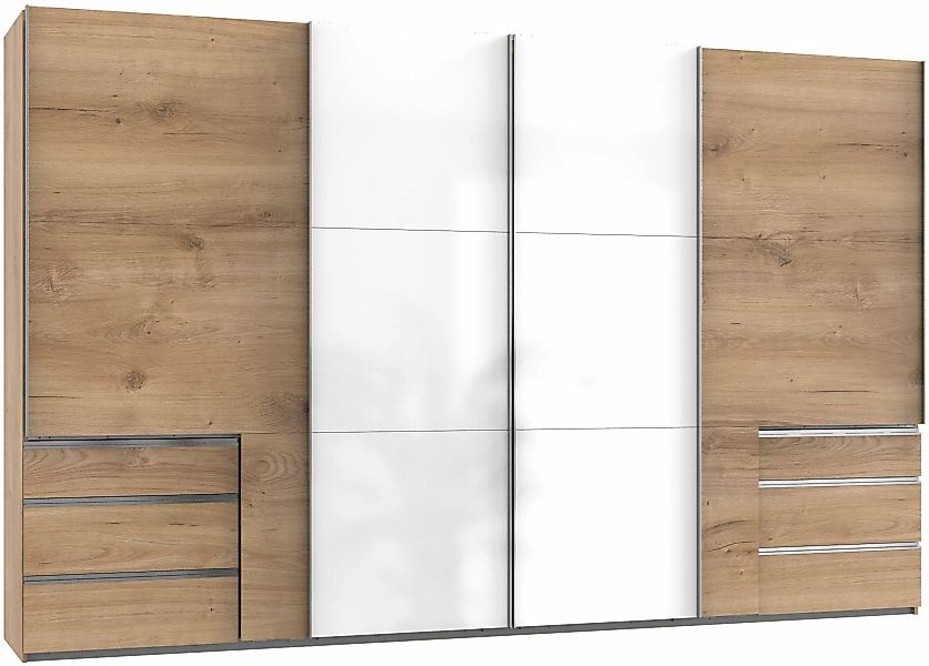 Wimex Schwebetürenschrank "Level by fresh to go", mit Glastüren und Synchro günstig online kaufen