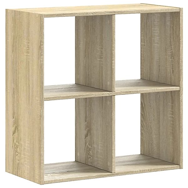 VidaXL Bücherregal Sonoma-Eiche 68,5x32x68,5 cm Holzwerkstoff günstig online kaufen