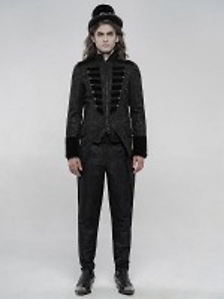 Jacquard-Jacke mit Samt-Akzenten günstig online kaufen