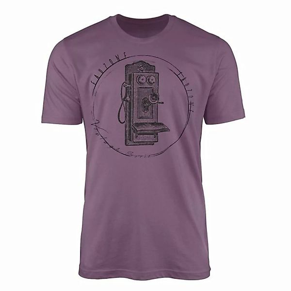 Sinus Art T-Shirt Vintage Herren T-Shirt Telefonkasten günstig online kaufen