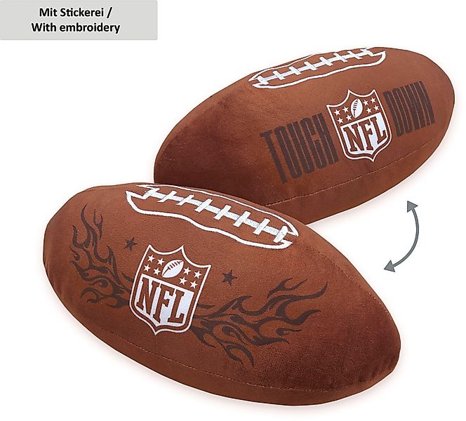 NFL Dekokissen "NFL" hochfarbig bedruckt günstig online kaufen