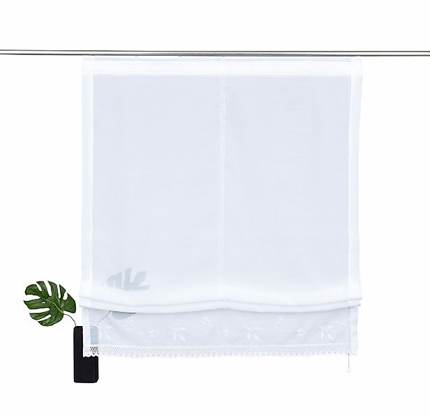 my home Raffrollo Idaho, mit Klettband, Transparent, Voile, Polyester günstig online kaufen