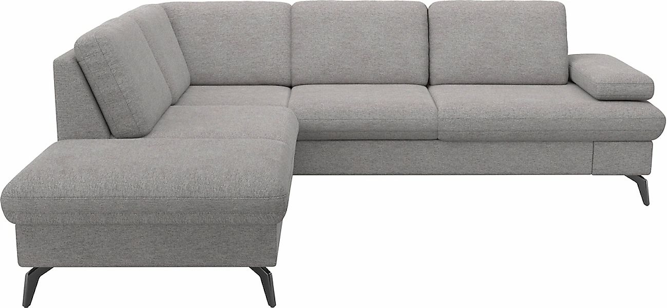 sit&more Ecksofa "Morris Jubi L-Form", inkl. Armteilfunktion und 1 Zierkiss günstig online kaufen