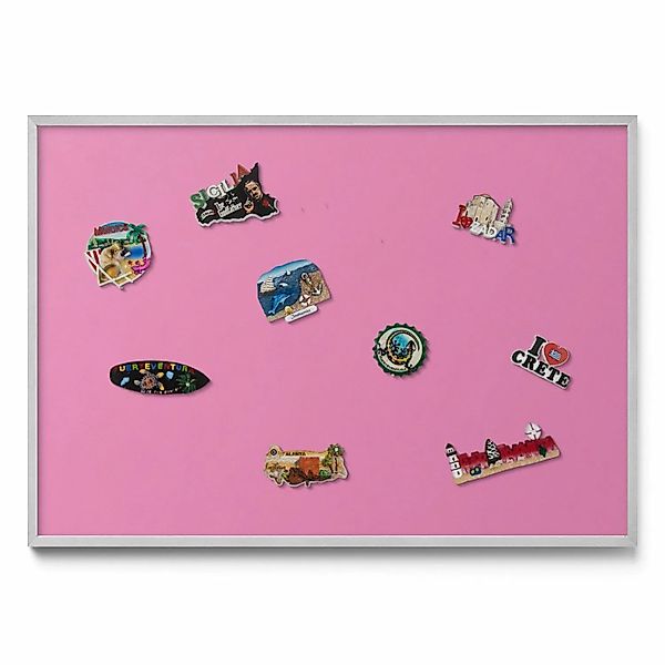 Tulup Magnettafel Bedruckte Magnettafel für die Wand Farbe Rosa 100x70 cm M günstig online kaufen