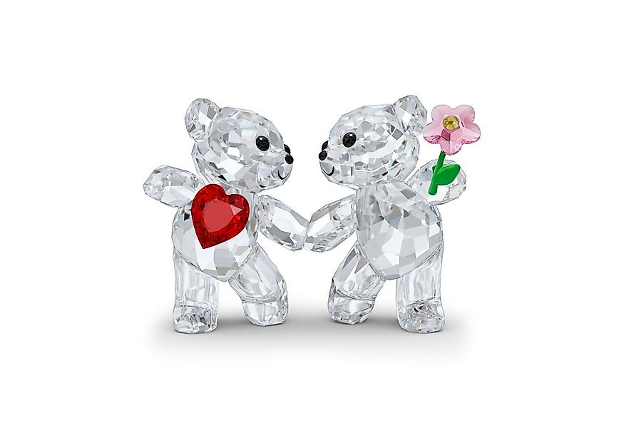 Swarovski Dekofigur Kristallfigur "LIEBE" Kris Bär Zusammen glücklich (1 St günstig online kaufen