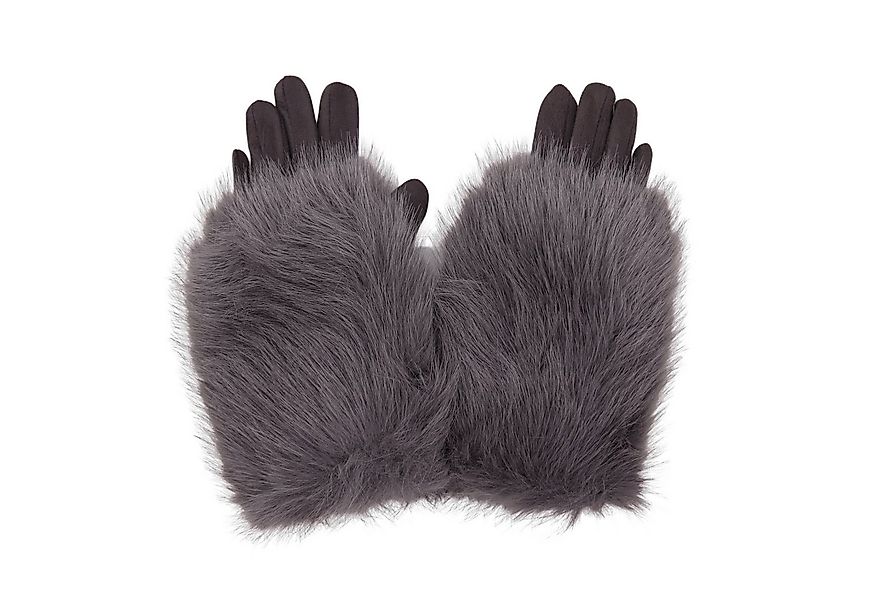 MIRROSI Thermohandschuhe Damen Handschuhe aus Kunstfell 2 in 1 Kuschelig, s günstig online kaufen