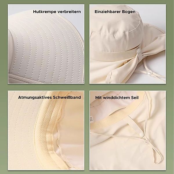RWEUOQ Sonnenhut Sonnenhut Faltbar mit UV günstig online kaufen