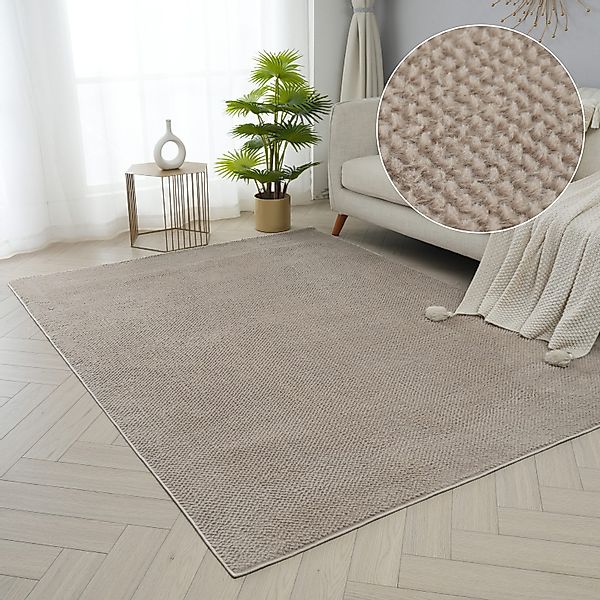 my home Fellteppich Valeria Rabbit mit günstig online kaufen