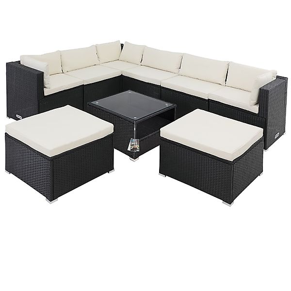 Casaria Gartenlounge-Set, (26-tlg), Gartenmöbel 8 Personen günstig online kaufen