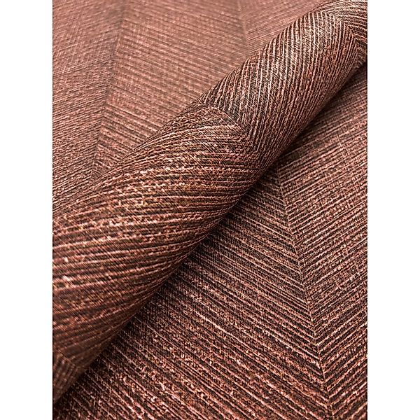 Newroom Vliestapete Kihmo Brown Streifen Streifen FSC® günstig online kaufen