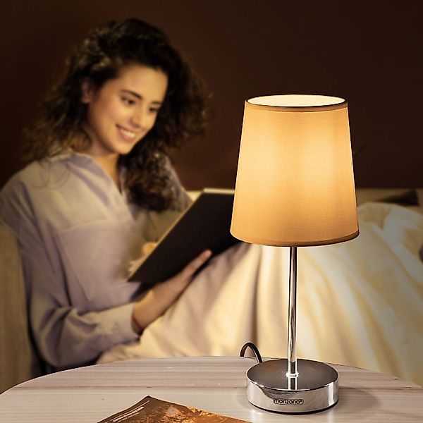 monzana Tischleuchte, Weiß 1er Set, 32 günstig online kaufen