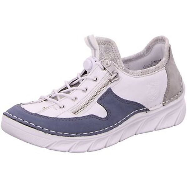 Rieker Slip-On Sneaker, Slipper, Freizeitschuh mit kontrastfarbenen Besätze günstig online kaufen