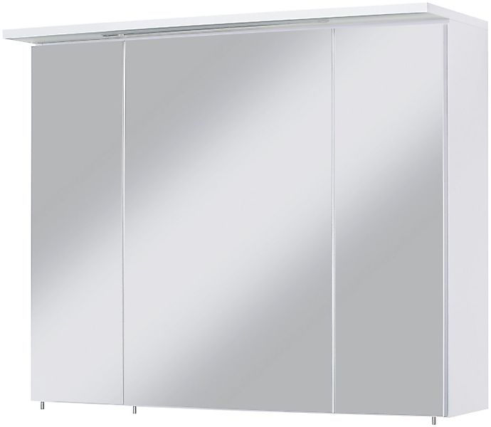 welltime Spiegelschrank Flex Breite 80 cm, mit 3D-Spiegeleffekt günstig online kaufen