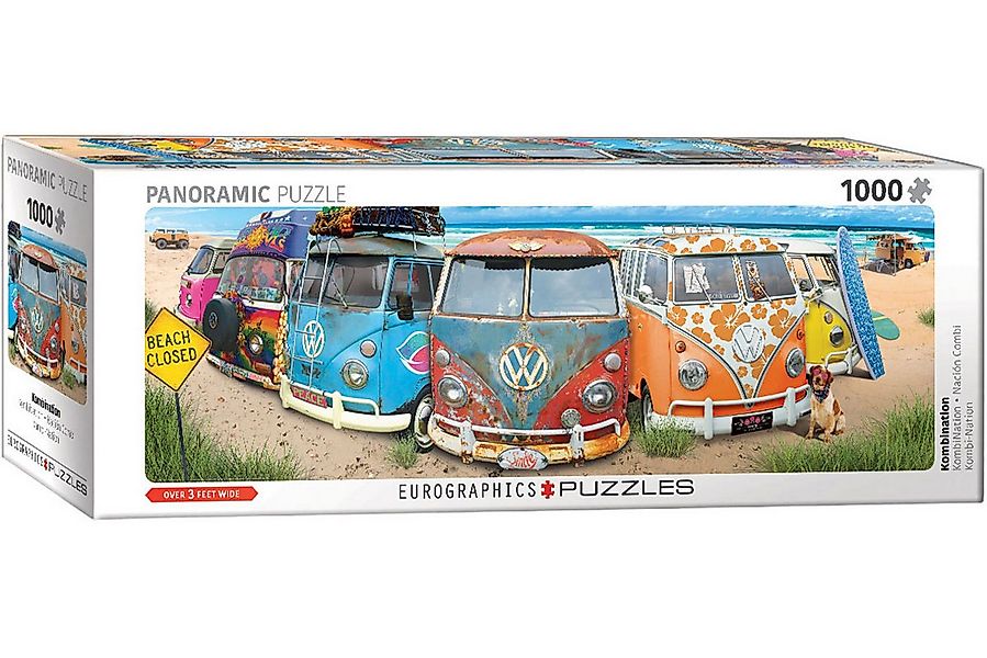 Puzzle 1000 Teile Panorama Puzzle - Puzzle - Volkswagen KombiNation, Puzzle günstig online kaufen