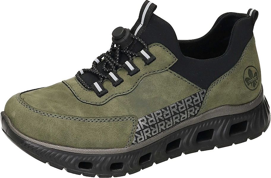 Rieker Slipper Stiefelette aus Textil günstig online kaufen