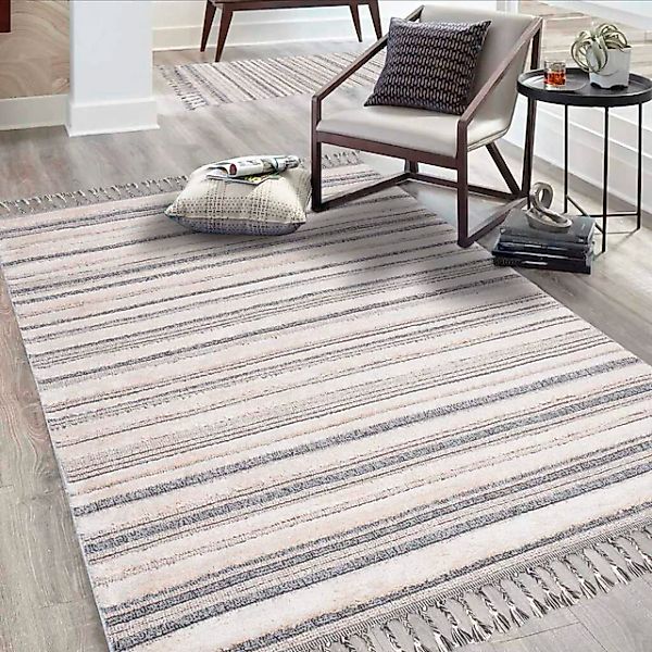 Carpet City Hochflor-Teppich »Valencia 807«, rechteckig, 20 mm Höhe, Läufer günstig online kaufen