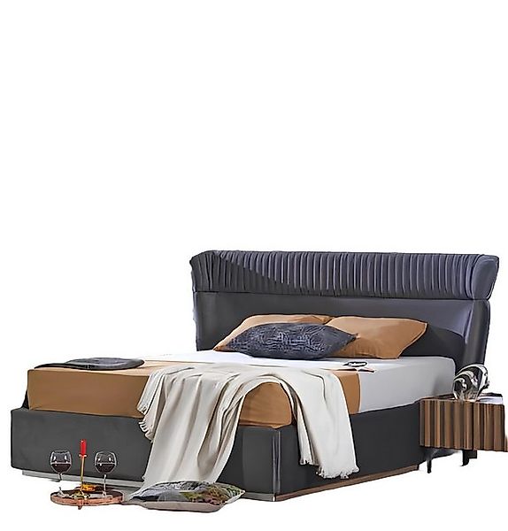 JVmoebel Bett Schlafzimmer Möbel Einrichtung Doppelbett Bette Polster 160x2 günstig online kaufen