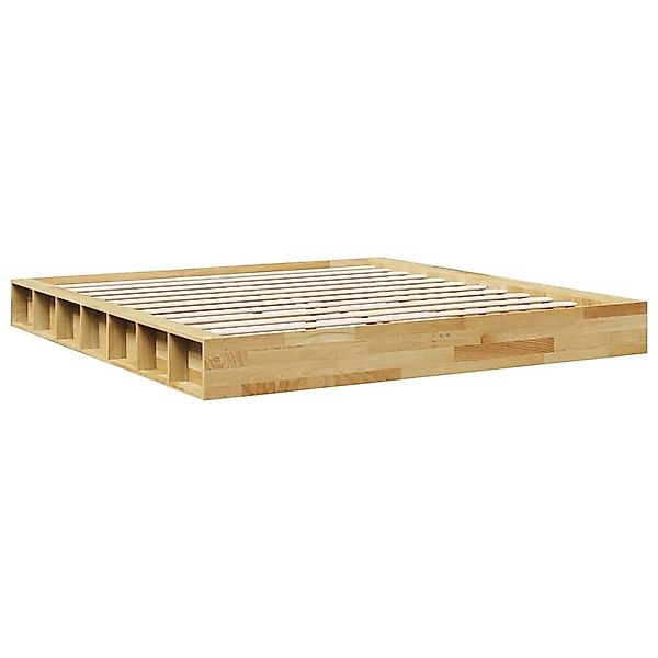 vidaXL Bett Massivholzbett ohne Matratze 200x200 günstig online kaufen