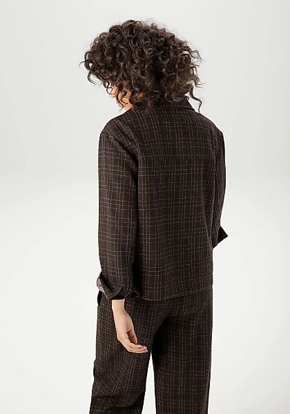 Aniston CASUAL Kurzjacke, im Karo-Dessin mit getupften Futter - NEUE KOLLEK günstig online kaufen